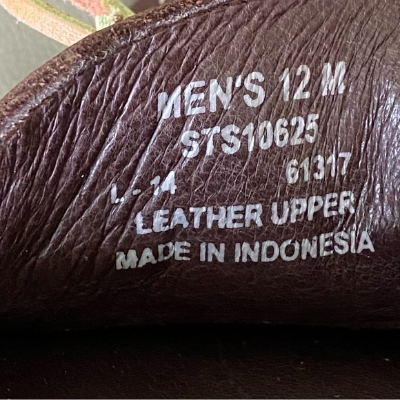 Sperry Hamilton 1 Eye Drivers Shoes Brown Leather STS10625 Men’s Size 12 - Picture 8 of 8